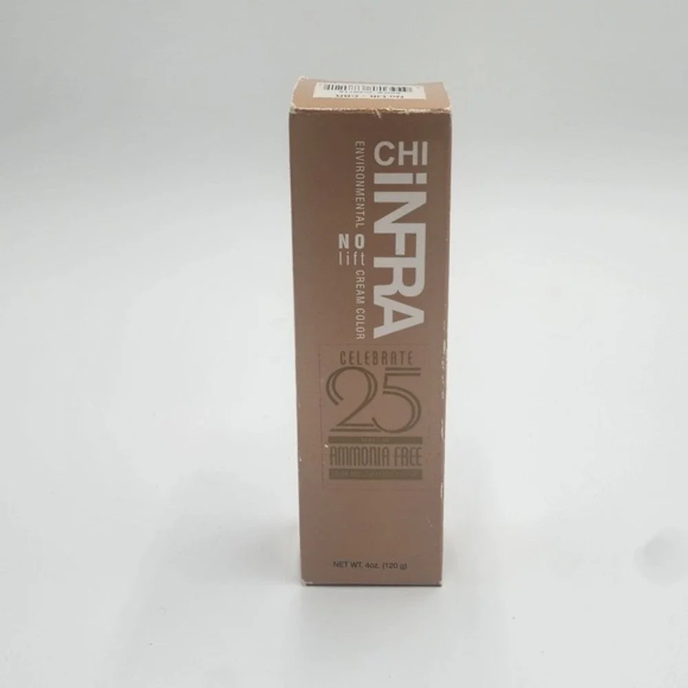 CHI Infra Environmental No Lift Cream Color CBR 4 oz Chocolate Brown New Radiant